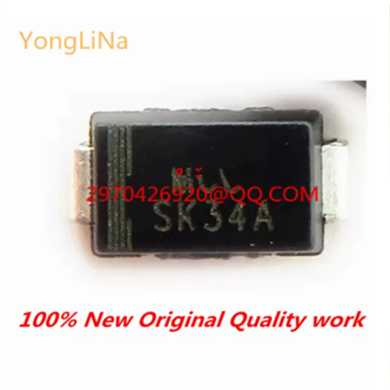 

10PCS/LOT 100%New IC Chips SK34A-LTP SK34A SMA Schottky Diode 40V3A