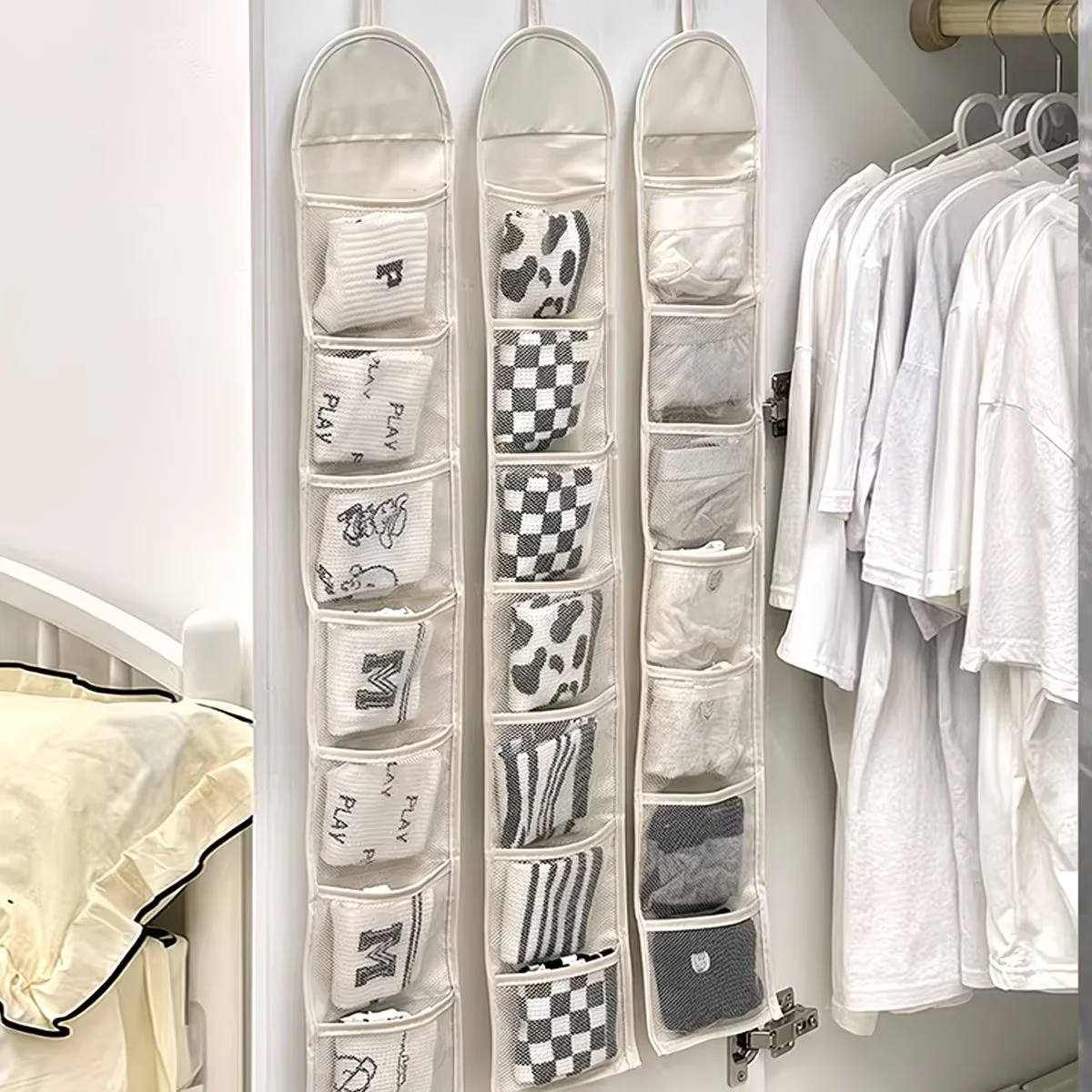Sock Organizer Tray - 옷장 양말 및 속옷 수납 가방,