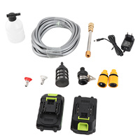 Aoresac Cordless Pressure Washer 800PSI Portable Power Cleaner with Rechargeable 24V 2000mAh Lithium Battery 650W Power Handheld