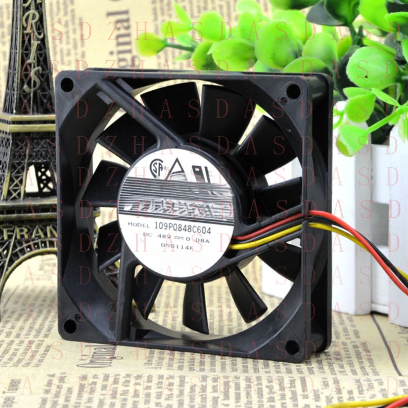 

Z for SANYO 109P0848C604 8020 8CM 48V 0.08A Chassis Industrial Cooling Fan Mute