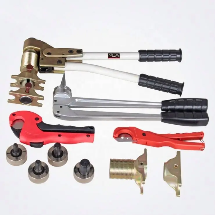 

Industrial Grade PEX-1632M Pipe Fitting Tool Kit Clamping Expanding Cutting Tool for Plumbing and Supported