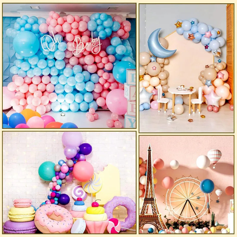 Ballon-Klebepunkte, doppelseitige Klebepunkte, abnehmbare, klare Klebepunkte, rückstandsfrei, für Partydekoration, DIY-Bastelarbeiten, 100-1000 Stück – Detail 7