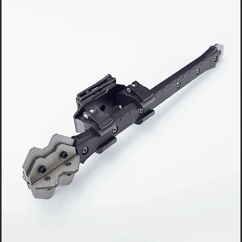 درع تكتيكي ثقب العظام زهرة خندق المطرقة فارس مقبض طويل ورقة الحديد المطرقة الدفاع عن النفس أداة الدفاع عن النفس #5