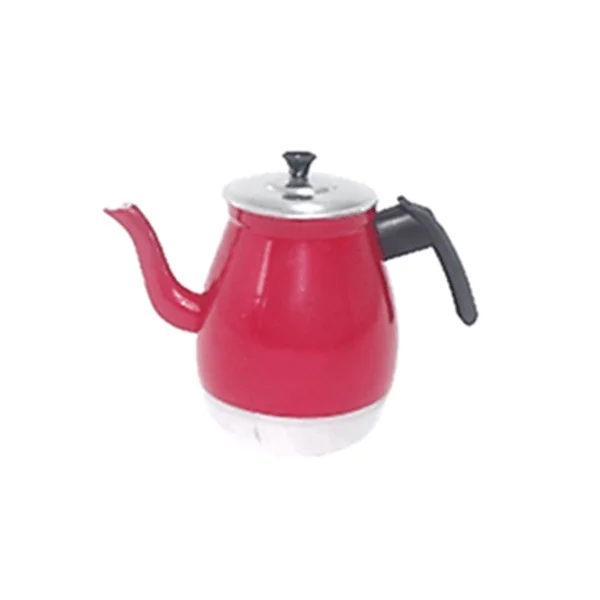 Teapot 1,5 Liters Red Coffee Milk or Tea appleSTORE