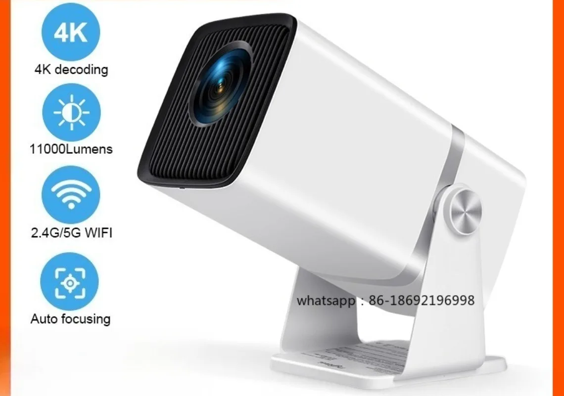 

4K Full HD проектор FHD TD80W Android WiFi 3D для домашнего кинотеатра, портативный проектор для презентаций и просмотра видео, аналог HY320