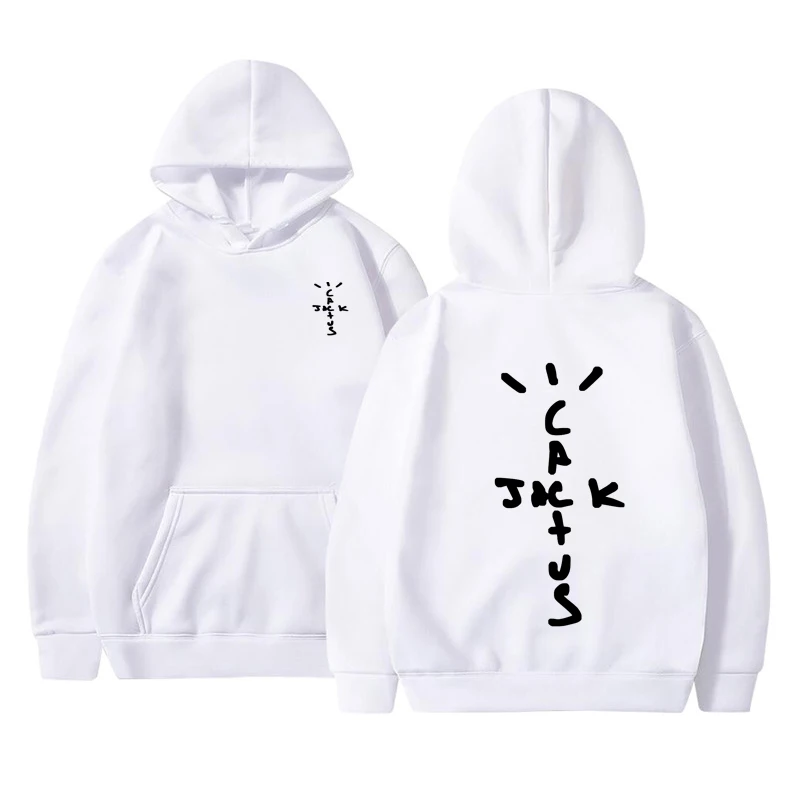 Hip Hop Hoodies Cactus Jack Swag Print Funny Women Men Hooded Sweatshirt Casual Pullover Harajuku