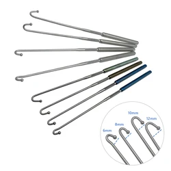 Uterine hook Animal Ovariectomy Spay Snook Dogs Cats 1pc Veterinary Orthopedic Instruments