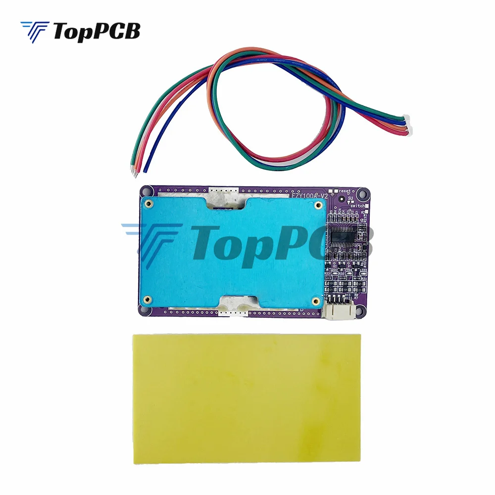 BMS 4S 100A 3.2V Lifepo4 Battery Cell Packs Charging Protection Board Motorcycle Inverter PCB Board Circuit Braeker Same Port