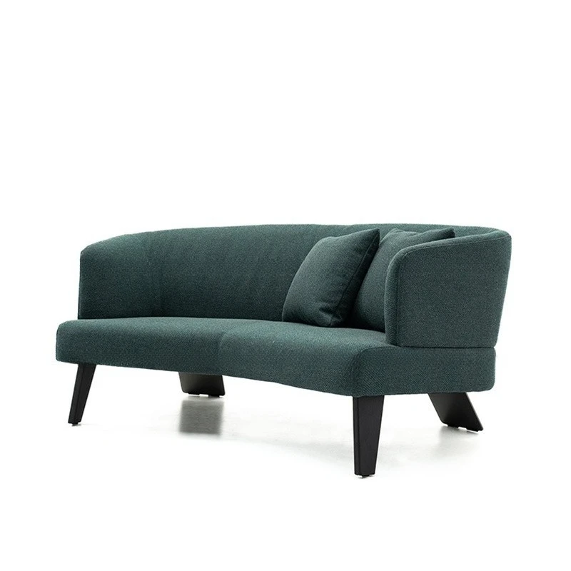 

Minimal light luxury Italian-style small corner fabric sofa, small apartment dual-purpose home living room bedroom sofa