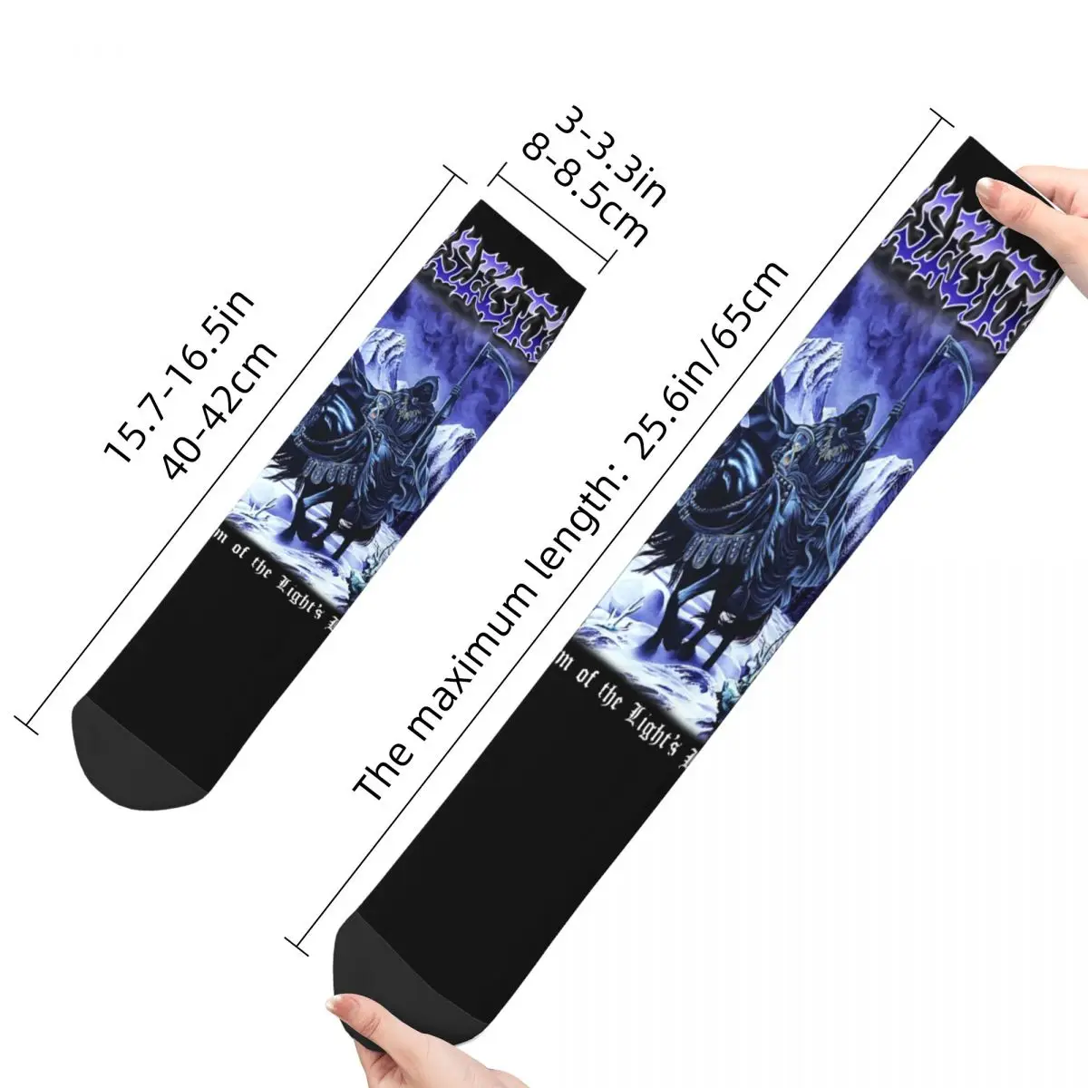 Crew Socks Dissection Band Old School Black Metal Accessories for Female Male Cozy Printing Socks All Season Small Gifts