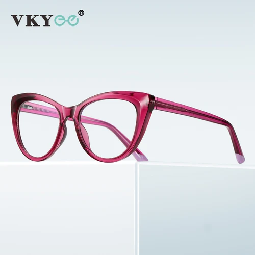 Imagen 2 del producto VICKY gafas de lectura para mujer, gafas ópticas antiluz azul a la moda simples, miopía, hipermetropía, prescripción personalizable PFD2149