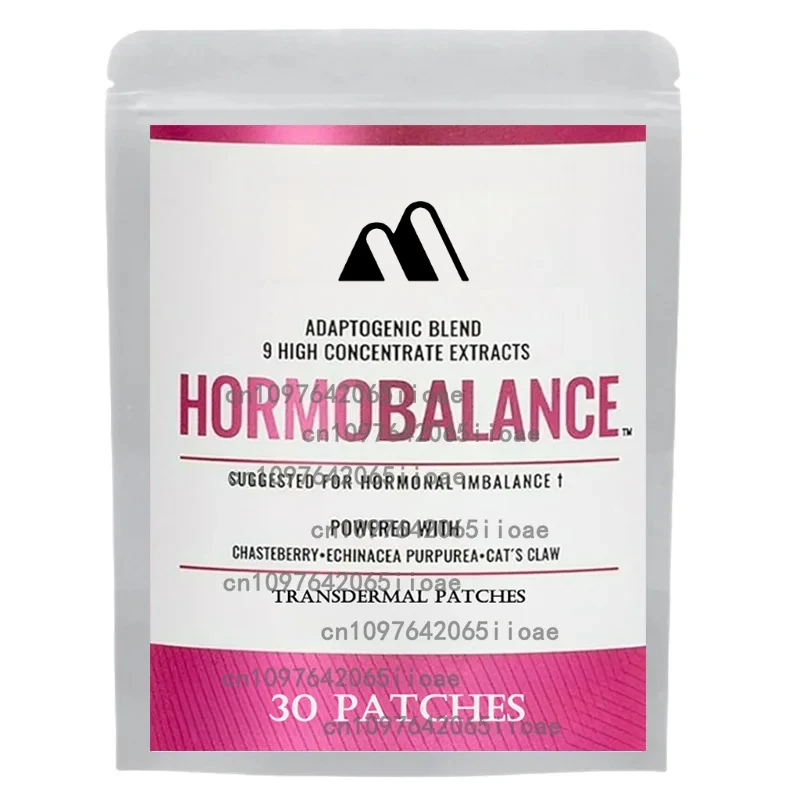 

30 Patches Hormone Balance for Women Transdermal Patches - Supports All Hormonal Stages, Adaptogens Supplement