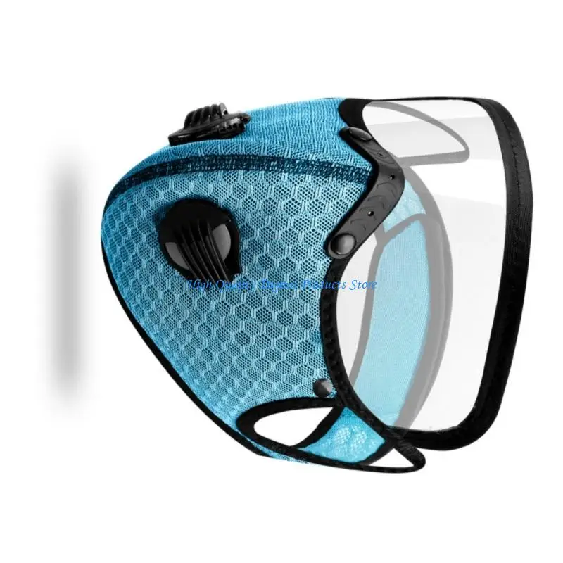 필터 야외 또는 실내 사용 검은 세탁 가능 재사용 가능한 U2JE 스포츠 페이스 마스크