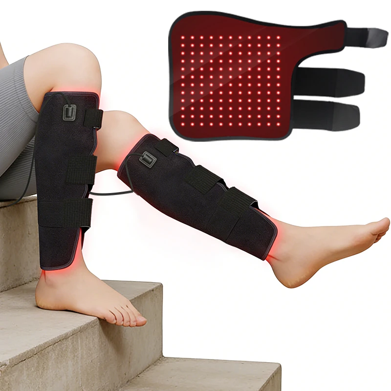 Red Light &  Therapy Device for Leg Arm Calf Thigh Pain Relief and Portable Muscle Recovery Wrap