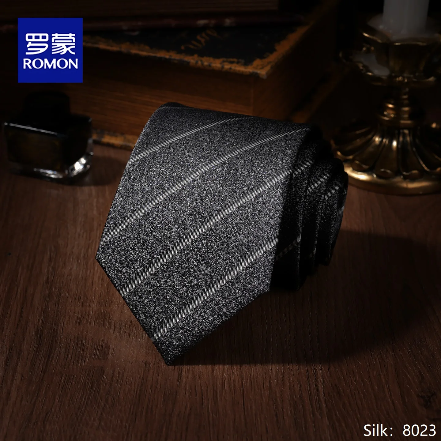 고품질 100% 실크 남성용 와인 레드 레트로 기하학  - Silk Tie Striped 리뷰 및 가격