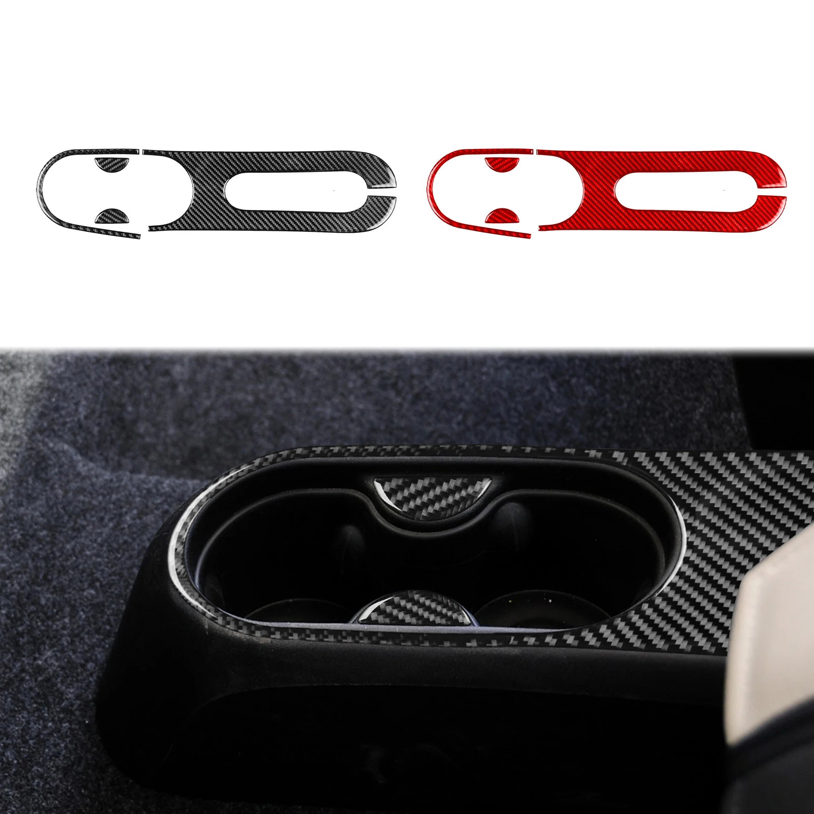 

For Fiat 500 2011 Abarth 595 2012 2013 2014 2015 2016 2017 2018 2019 2020 2021 2022 2023 Car Interior Soft Carbon Fiber Sticker