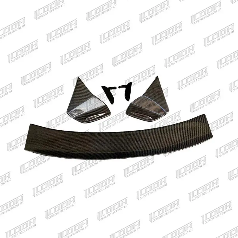 

ICOOH Racing Style Carbon Fiber Fibre Body Kit Rear Roof Spoiler Wing For BMW MINI R56,100% TESTED WELL