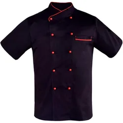 Unisex Men' Chef Jacket Summer Short Sleeve Breathable Apparel Work wear Uniform