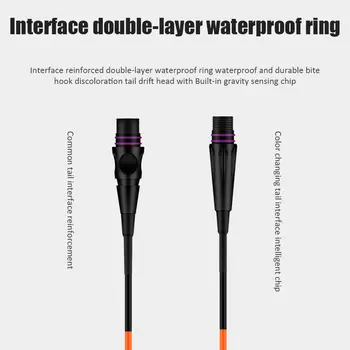 魚咬鉤警報器 釣魚用具 釣魚浮標 釣魚裝備 智慧釣魚浮漂尾部,適用於日夜釣魚 10 最佳銷售 聰明的釣魚 - №6