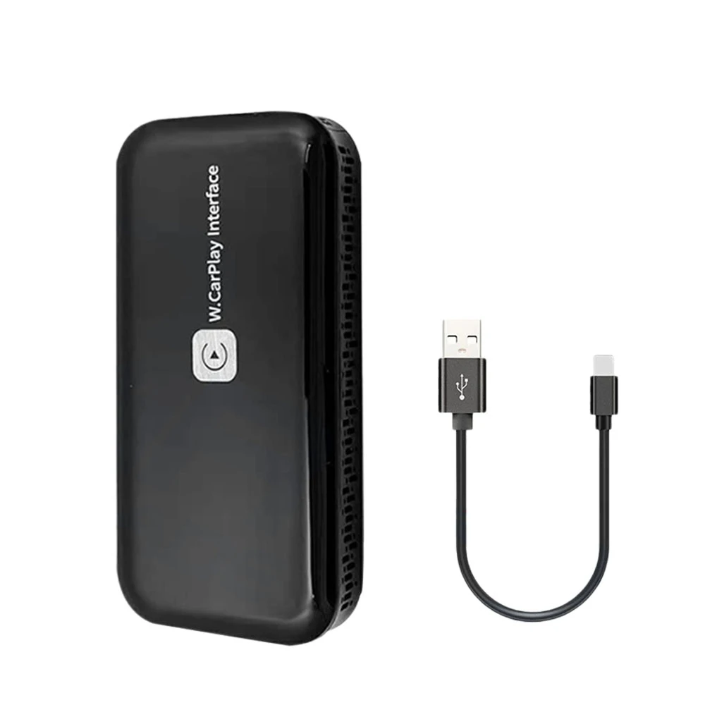

Universal Car Wired to Wireless CarPlay Dongle IOS 14 Adapter 5G WIFI Mirror Link Box Android Auto Multimedia