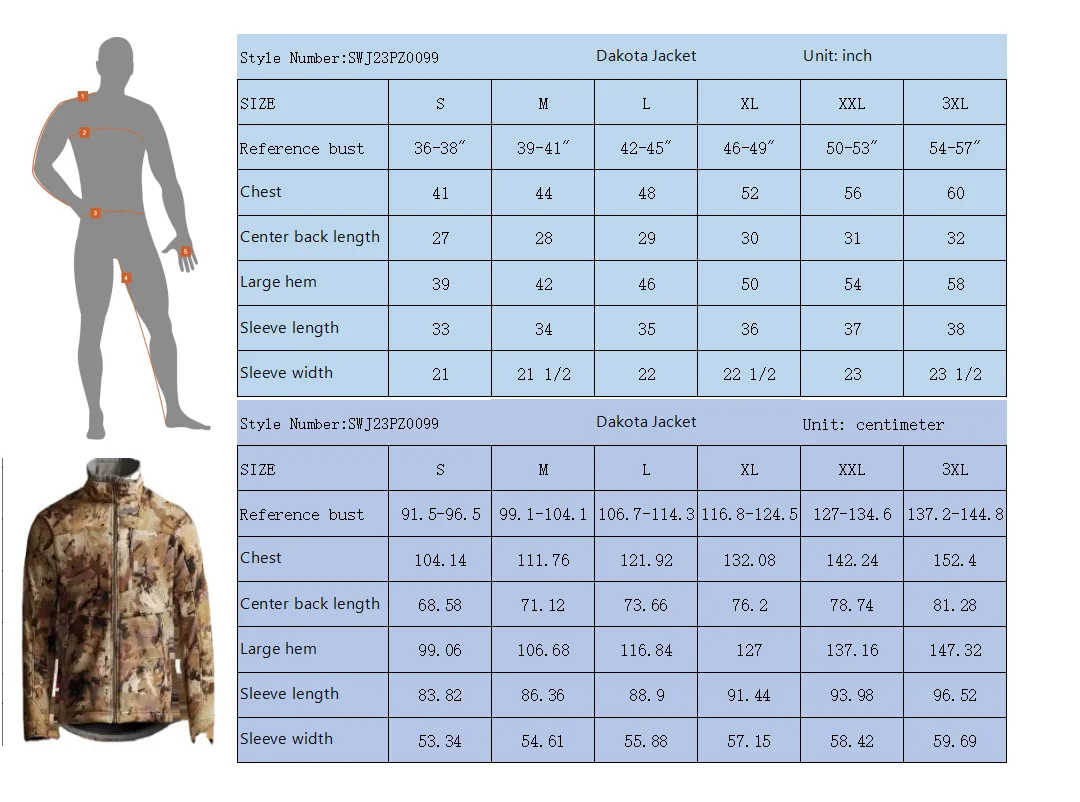 Herren Wasserdichte Winddichte Warme Jagdjacke Mittelschicht Dreischichtiges Gewebe Outdoor-Ausrüstung für die Jagd – Detail 1