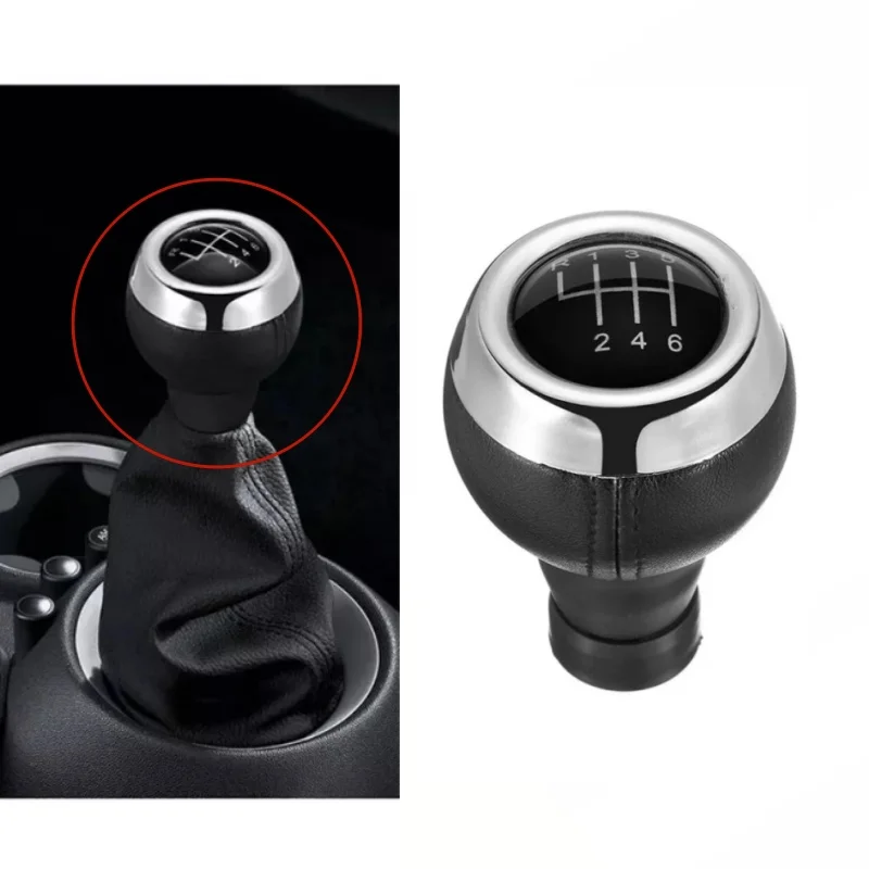 

Car 6 Speed Gear Knob Shift Stick For Mini For Cooper R55 R56 R57 R58 R59 R60 Car Interior Automotive Gearshift Knob Parts