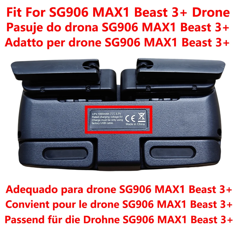 Nadajnik zdalnego sterowania do ZLL ZLRC SG906 SG908 MAX MAX1 Beast 3 3+ RC Drone Quadcopter Części zamienne Akcesoria