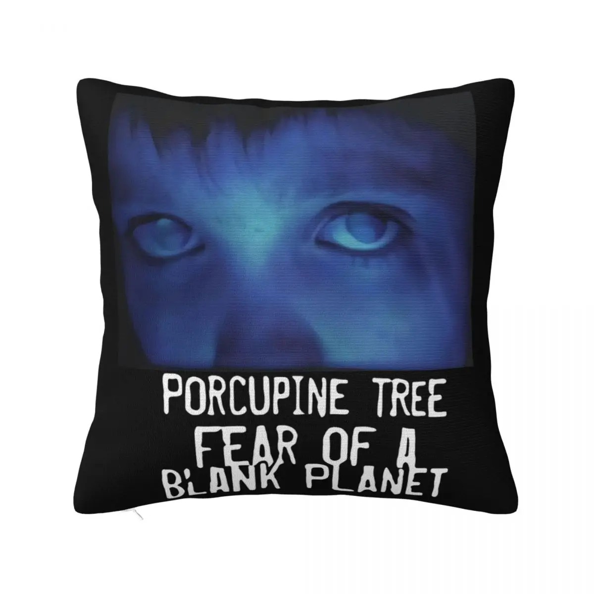 Cool Designs Men Cotton CrewPorcupine Tree Fear Of A Blank Dj Designing 3D Splicing Family Present Pillow Case