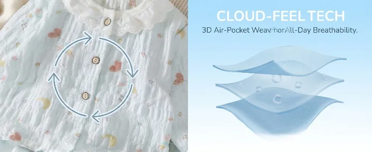 Sommer Frühling Herbst Mädchen Elegante Spitzen-Pyjama-Sets Kinder Atmungsaktive Bequeme Langarm-Hauskleidung Sets Kinder-Schlafanzüge – Detail 8
