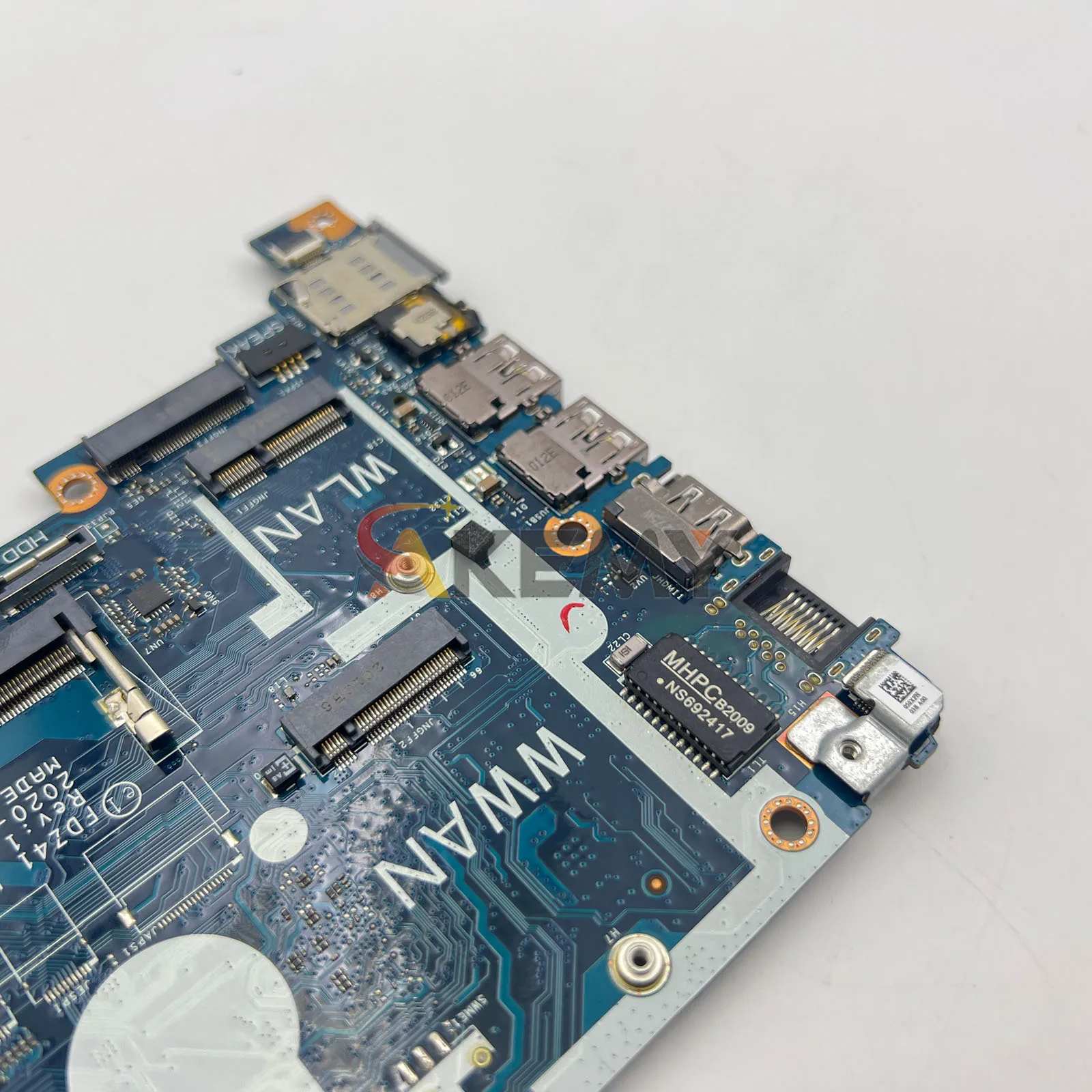 สำหรับเมนบอร์ดโน้ตบุ๊ก DELL Latitude 5410 รุ่น LA-J372P FDZ41 พร้อมซีพียู i5 i7 รุ่นที่ 10 รหัส CN-0T4NVV 098W3W ผ่านการทดสอบ 100%