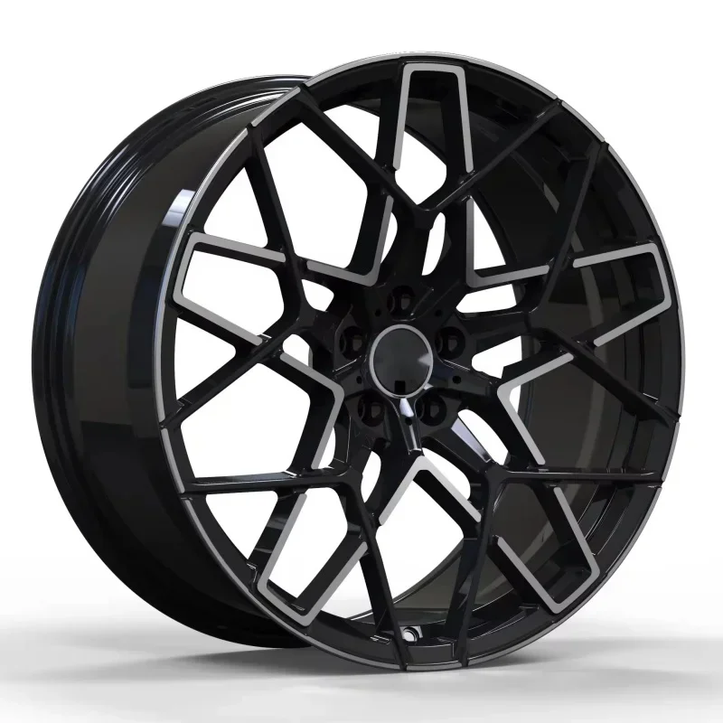 High Quality 18 19 20 Inch Hyper Black Color Car Racing Lightweight Forged Alloy Rims Wheels For Audi