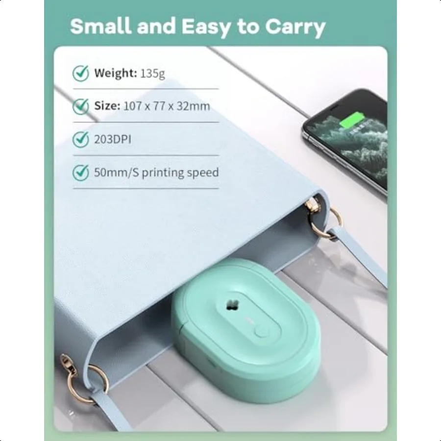 Label Maker hine with Tape N12 Portable Bluetooth Label Printer Wirel Mini Label Makers Thermal Sticker with Multiple Templates