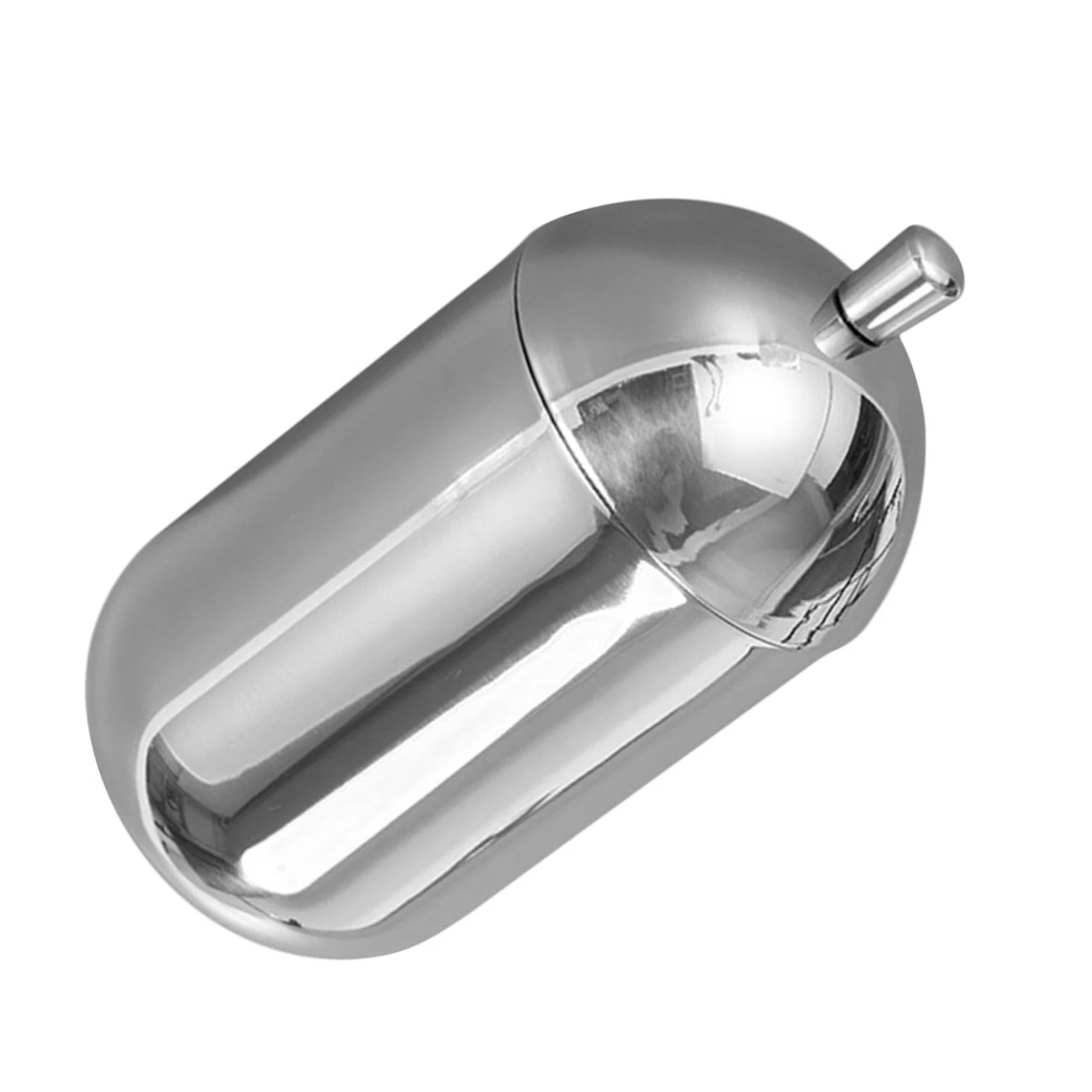 

Stainless Steel Cotton Swab Storage Box Dustproof Container for Cotton Pads Balls Desktop Sundries Holder Sealed Lid Design