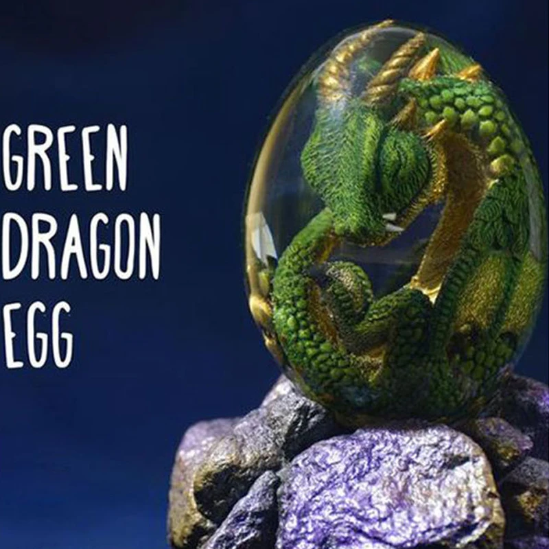 Homhi Lava Dragon Egg Modern Home Decor Dragon Statue Decoration Living Room Innovative Accessories Figurines Gift HBJ-117