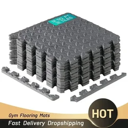 1~20Pcs Puzzle Fitness Mat Massager Mat Eva Interlocking Foam Floor Tiles for Home Gym Home Gym Equipment Mat,Non-Slip  Yoga Mat