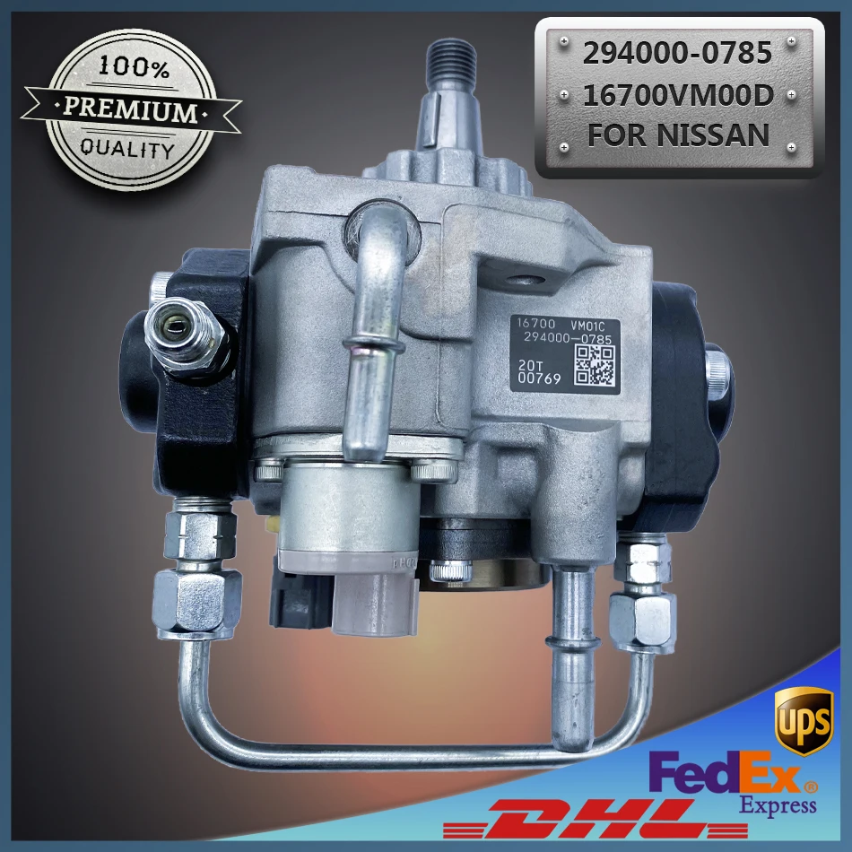 

High Quality HP3 Diesel YD2K2 Common Rail Fuel Pump 294000-0785 2940000785 16700VM00D for NISSAN MOTOR PICK-UP