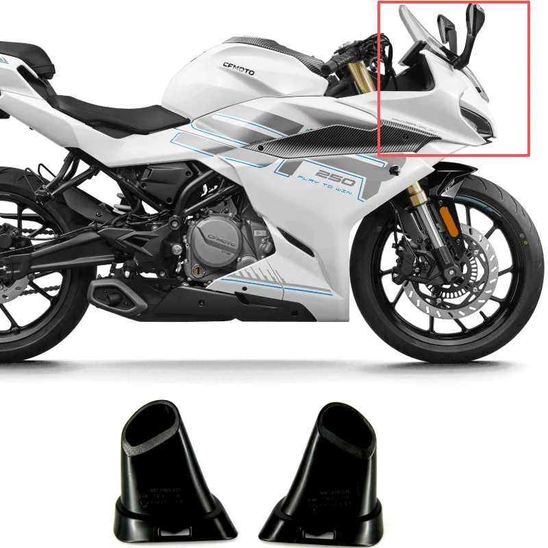 For CFMOTO 250SR-FUN Instrument Hood Vent Tube Dashboard Ventilation Pipe CF MOTO 250SR CF250 Motorcycle Original