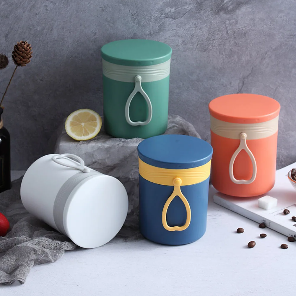 

Sealed Soup School Breakfast Cup Breakfast Milk Cup for Office School Green Leak Proof Container Portable Lightweight Storage