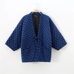 Haori Winter for Women Fleece Candy Color Harajuku Yukata Femme Japanese Style Kimono Cardigan Pajamas Hanten Jackets