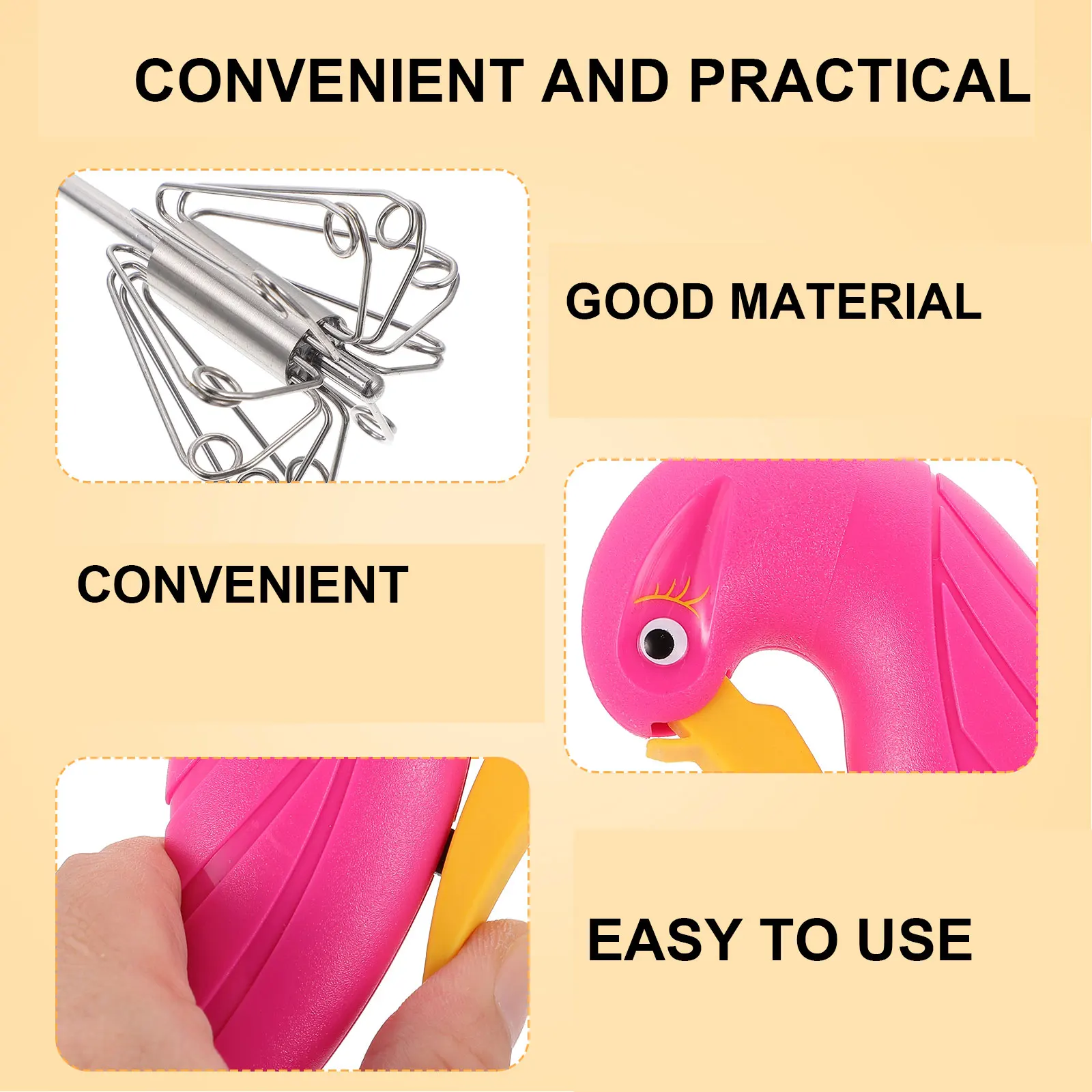 

Egg Whisk Beater Mixer Stainless Steel Plastic Efficient Household Tool Cream Stirrer Baking Non Rust Sturdy