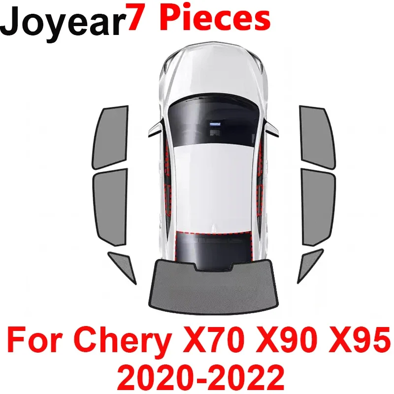 

For Chery X70 X90 X95 Car Magnetic Side Window SunShades Shield Mesh Shade Blind Car Window Curtian Protection Accessories