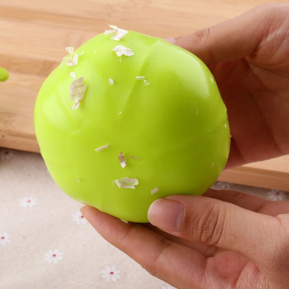 

Silicone Garlic Peeler Food Grade Yellow Green Creative Kitchen Tool for Fast Easy Peeling Without Messy Hands Garlic Skinner