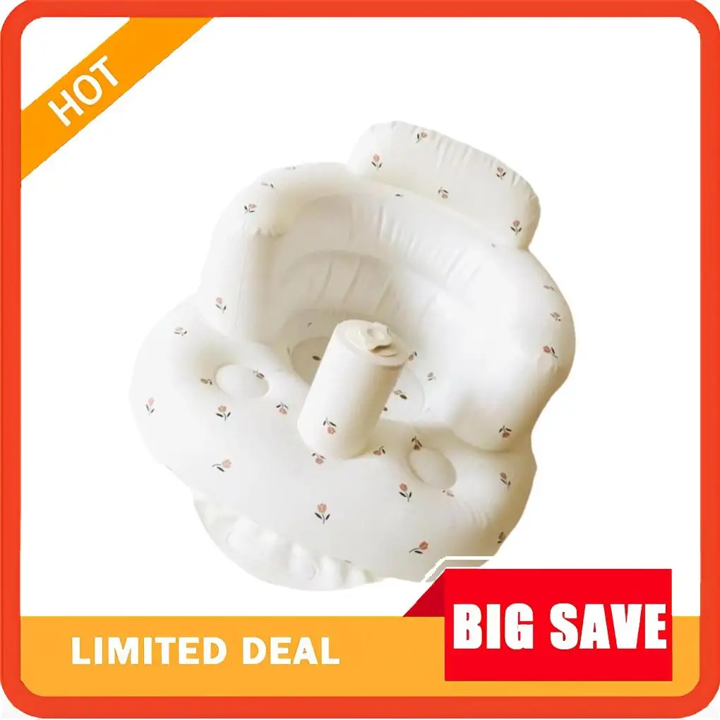 

Надувное кресло-поплавок для новорожденных в виде тюльпана для обучения сидению в ванной