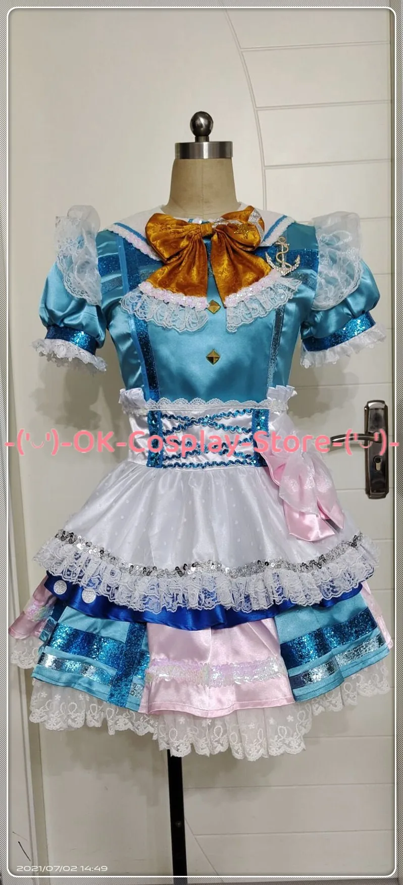 Lovelive Sunshine Kanan Riko Ruby Cosplay Aqours All Members Cosplay Costume Women Cute Dress Halloween Party Suit Custom Made