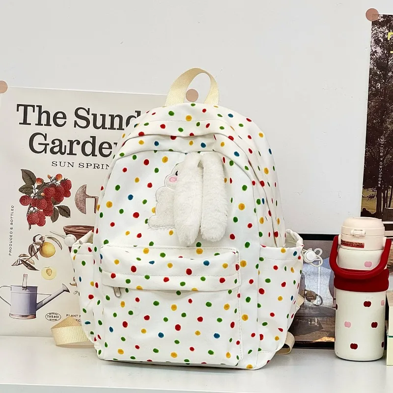 

2026 New Student Backpack Fashionable High Quality Women's Backpack Cute Large Capacity Multi Functional Women's Travel Backpack