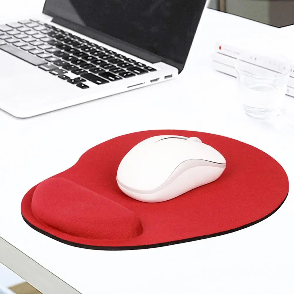 Alfombrilla de ratón EVA para juegos, soporte para pulsera, antideslizante, suave, para escritorio, PC, portátil