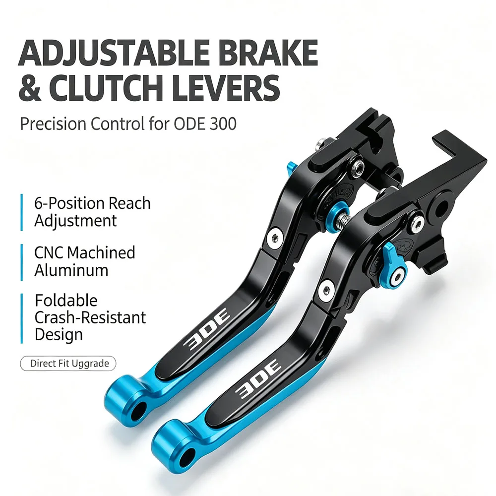 For Kawasaki NINJA300 Ninja 300 NINJA 300 2013-2018 Motorcycle Adjustable Brake Clutch Levers Grips CNC Aluminum Kit Set