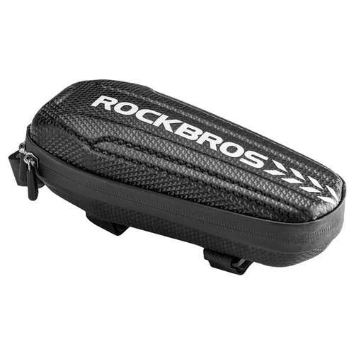 Imagen 2 del producto Bolsa de bicicleta ROCKBROS, bolsa de bicicleta de tubo superior de cuadro frontal impermeable, bolsa de almacenamiento frontal de ciclismo de gran capacidad para bicicletas de montaña y carretera
