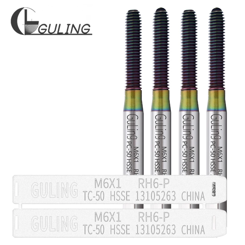 GULING HSSE-M42 JIS Standard Roll Forming Tap M0.5 M0.6 M2 M3 M4 M5 M6 M7 M8 M9 M10 M11 M12 M14 M16 Machine Screw Thread Taps