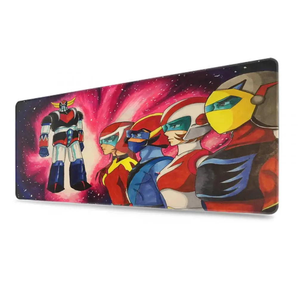 Cute Mousepad Goldorak Gaming Mouse Pad Office Computer Accessories Desk Mat Small Size UFO Robot Grendizer 1pc/2pc packing